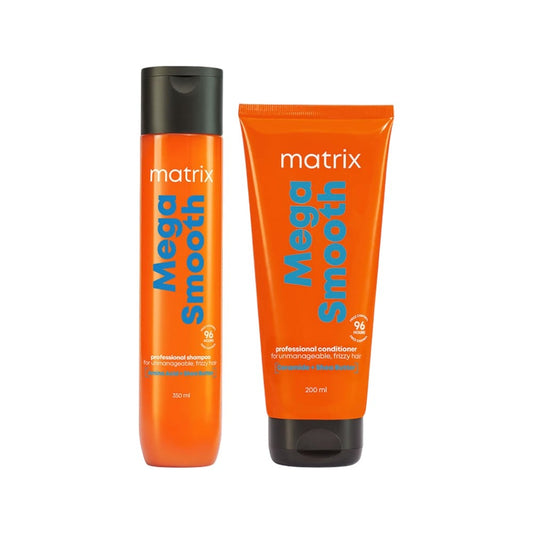 MATRIX Mega Smooth Combo – Ultimate Frizz Control & Shine