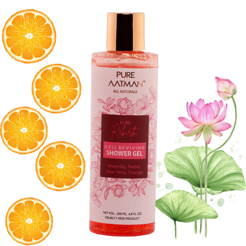 PURE AATMAN PURE REBIRTH CELL REVIVING SHOWER GEL (200 ML)